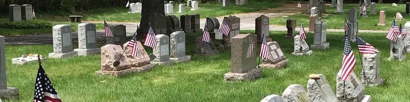 Keneseth Israel Cemetery Grounds View