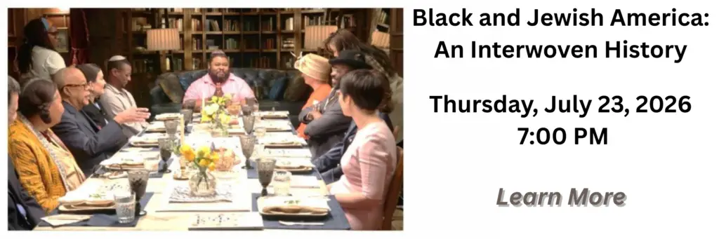 EVENT 'Black and Jewish America An Interwoven History' (2400 x 800 px)
