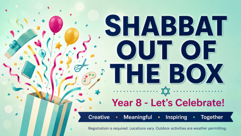 Shabbat Out of the Box - Year 8
