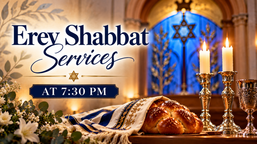Erev Shabbat 730pm