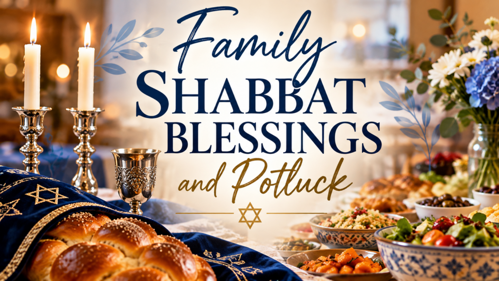 Family Shabbat Blessings and Potluck