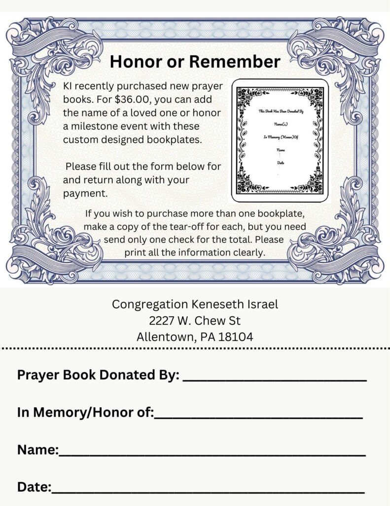 Prayer Bookplates