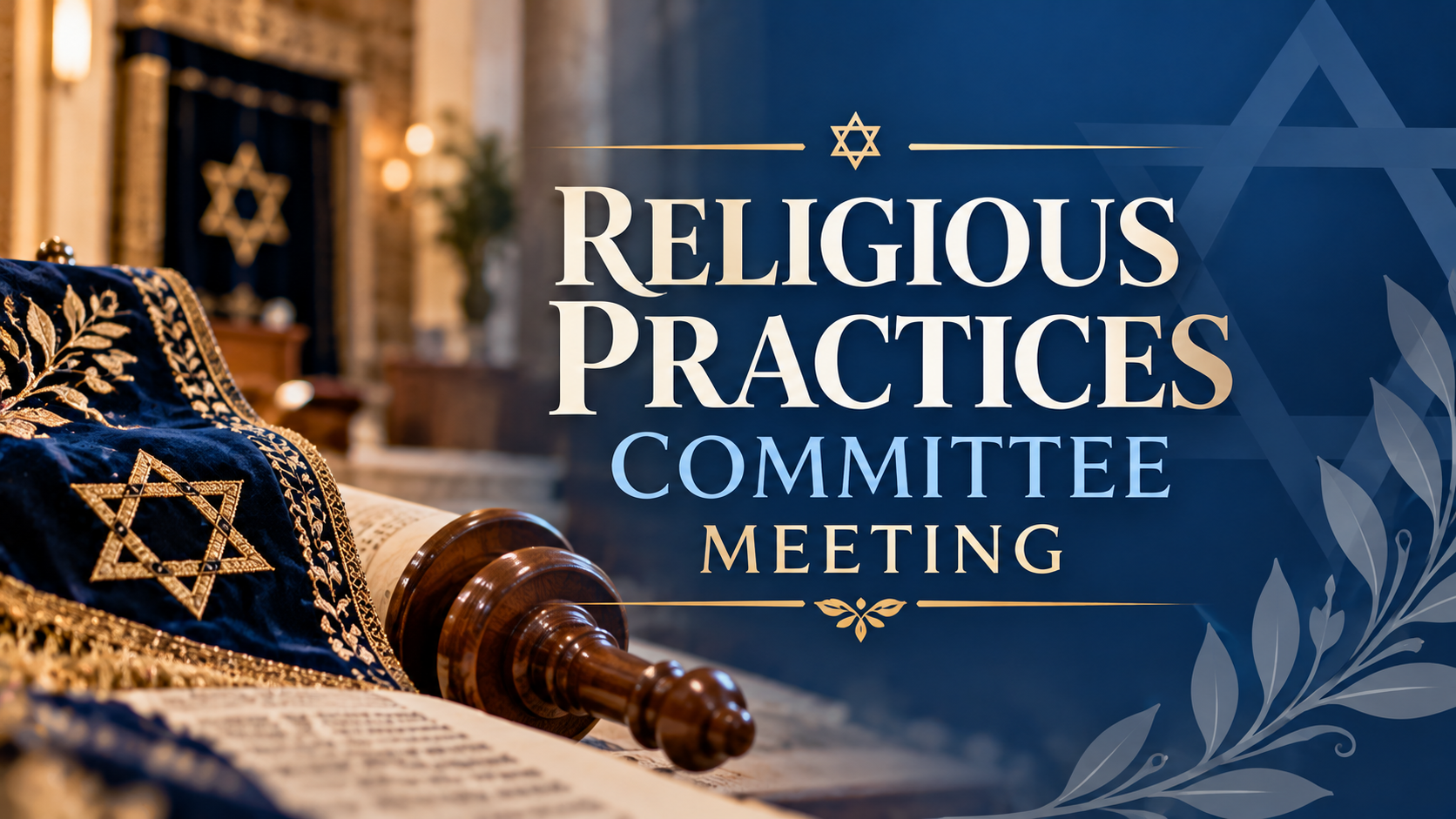 Religious Practices Committee Meeting